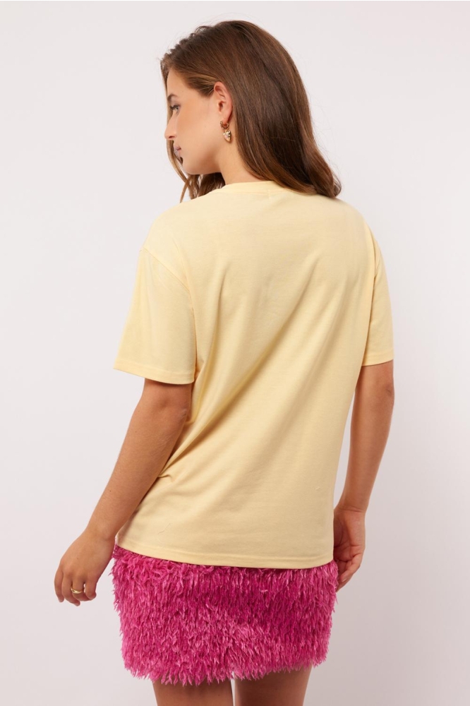 ANNORA T SHIRT 25ZFFF01 125 Sunbeam Yellow